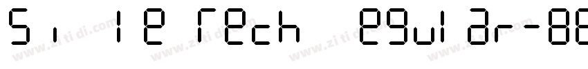 Simple Tech Regular字体转换
